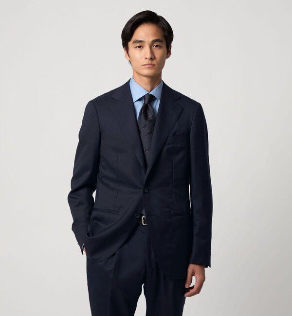 UNITED ARROWS「タスマニア ウール ギャバジン シングル3ボタン スーツ S‐MODEL ‐ストレッチ・撥水‐」|その他|