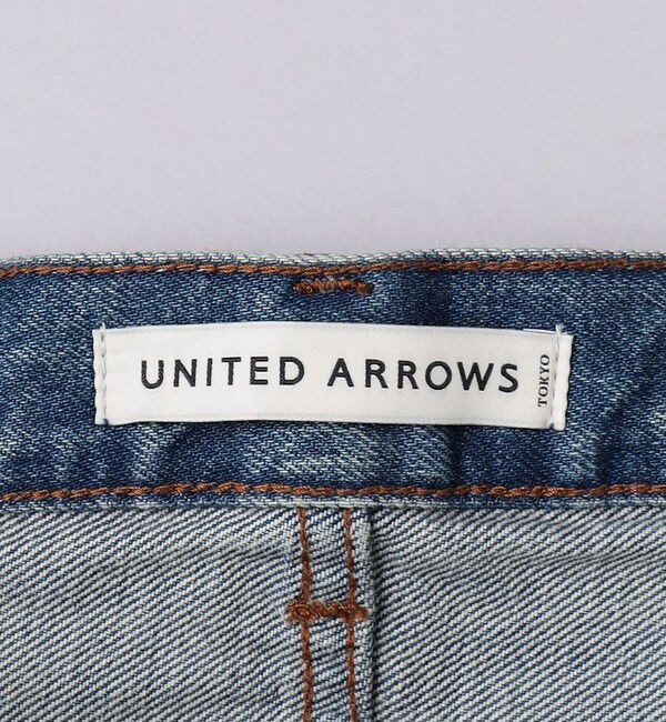 UNITED ARROWS「カイハラデニム ヘビーオンス ロデオストレートパンツ」|デニム|
