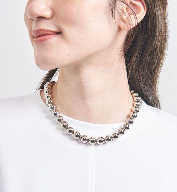 UNITED ARROWS「メタルボール 2WAY ネックレス」|ネックレス|