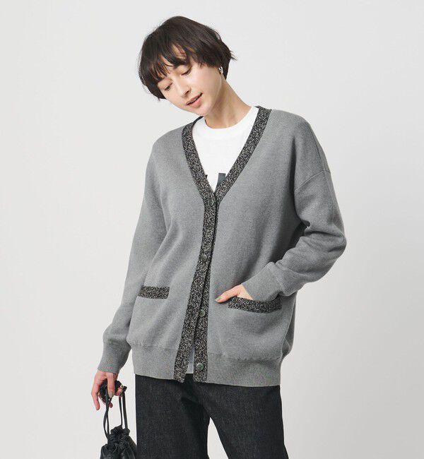 UNITED ARROWS「コンフォート スマート Vネックカーディガン ‐ウォッシャブル‐」|カーディガン|