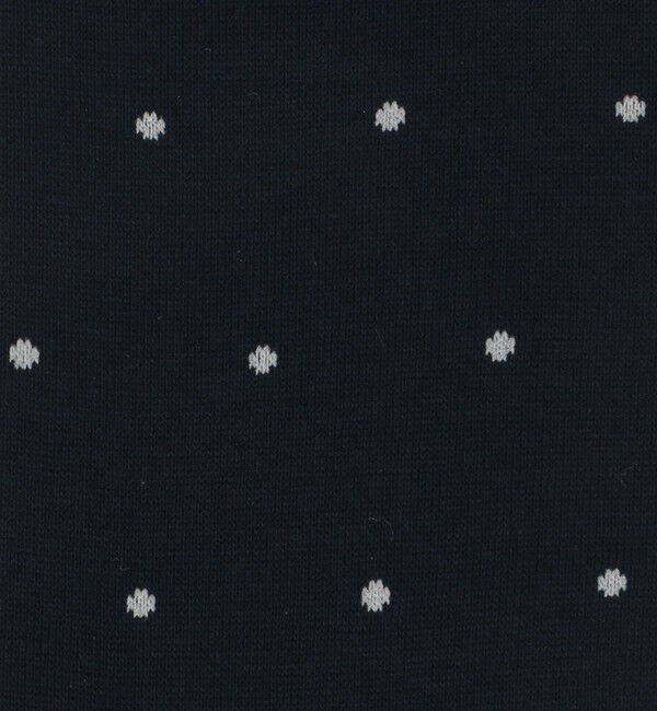 UNITED ARROWS green label relaxing「シルケット ドット ドレスソックス」|ソックス|