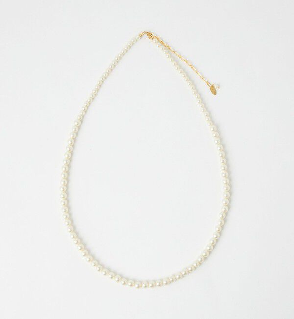 UNITED ARROWS green label relaxing「コサージュ付き フェイクパール 5WAY ネックレス 」|ネックレス|