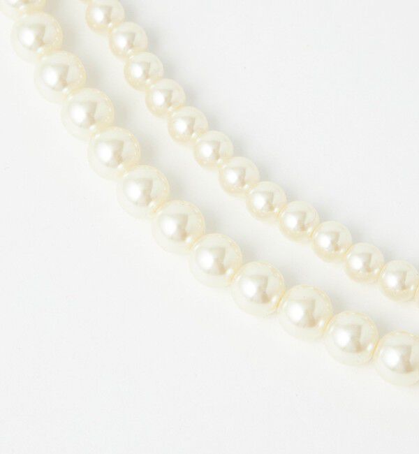 UNITED ARROWS green label relaxing「コサージュ付き フェイクパール 5WAY ネックレス 」|ネックレス|