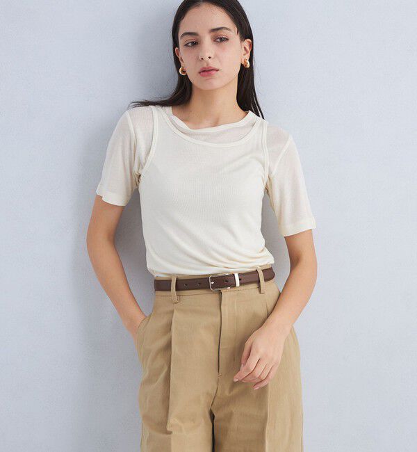 UNITED ARROWS green label relaxing「ステッチメタルサルカン ベルト」|ベルト|