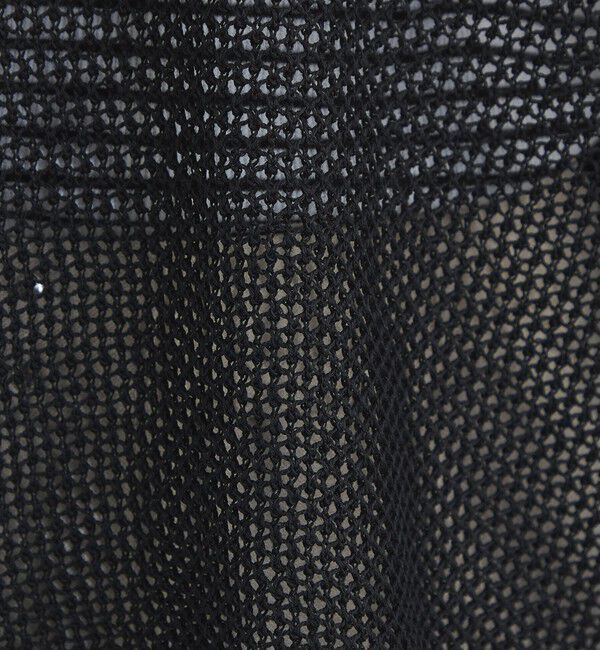 UNITED ARROWS green label relaxing「メッシュ スキッパー ニット プルオーバー -ウォッシャブル-」|ニット・セーター|