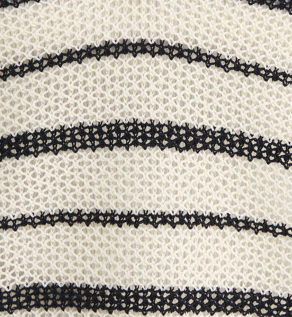 UNITED ARROWS green label relaxing「メッシュ スキッパー ニット プルオーバー -ウォッシャブル-」|ニット・セーター|