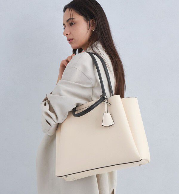 UNITED ARROWS green label relaxing「【WEB限定】NEW ダブルハンドルトートバッグ / A4 / 通勤 / PCバッグ付き」|ショルダー・メッセンジャー|