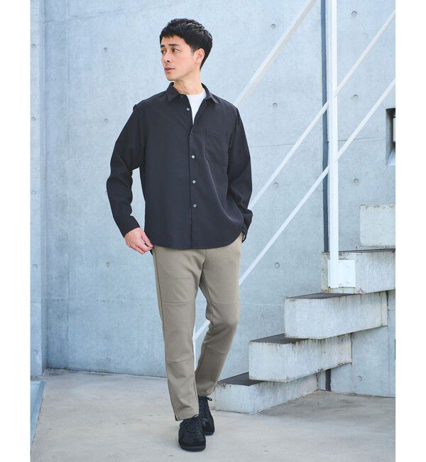 UNITED ARROWS green label relaxing「【WEB限定】JUST fit ソフトドレープ 長袖 シャツ」|シャツ・ブラウス|