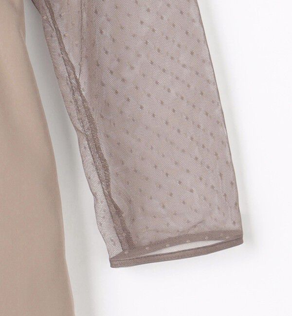 UNITED ARROWS green label relaxing「ドットチュール ビスチェ ワンピース 2」|ワンピース|