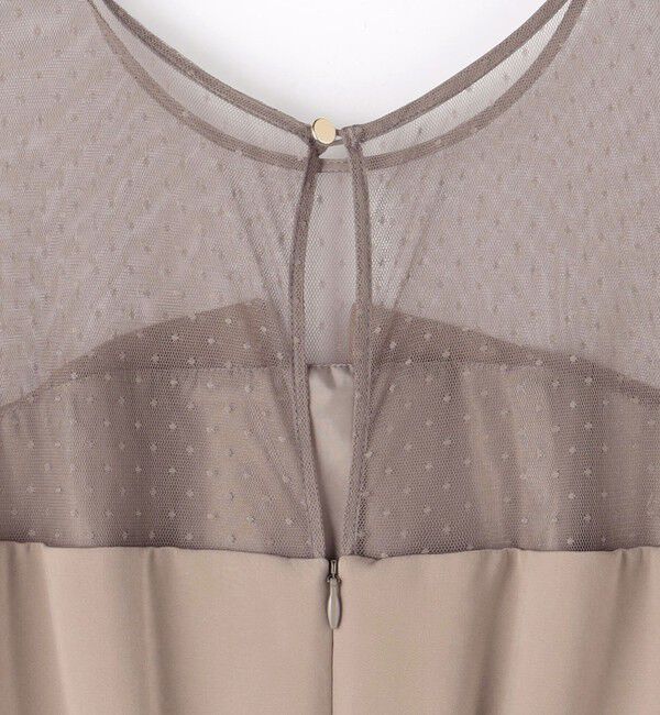 UNITED ARROWS green label relaxing「ドットチュール ビスチェ ワンピース 2」|ワンピース|