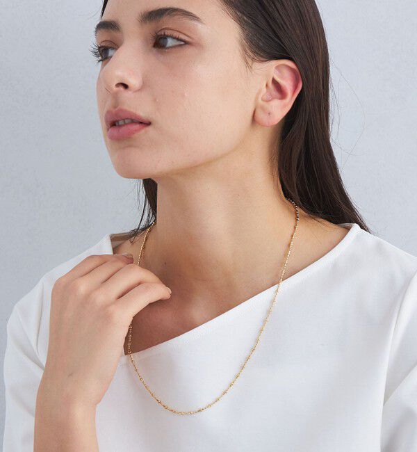 UNITED ARROWS green label relaxing「デザイン ボールチェーン ネックレス」|ネックレス|
