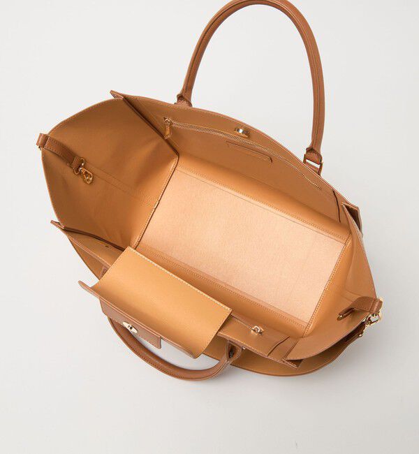 UNITED ARROWS green label relaxing「【WEB限定】トラペーズ ワイドベルト トートバッグ / A4 / 通勤」|トートバッグ|