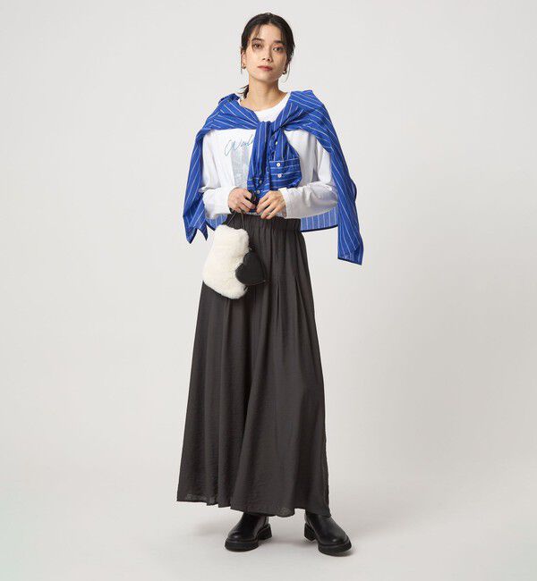 UNITED ARROWS green label relaxing「【WEB限定】＜at ease＞ キュロット パンツ」|キュロット|