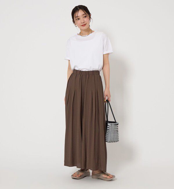 UNITED ARROWS green label relaxing「【WEB限定】＜at ease＞ キュロット パンツ」|キュロット|