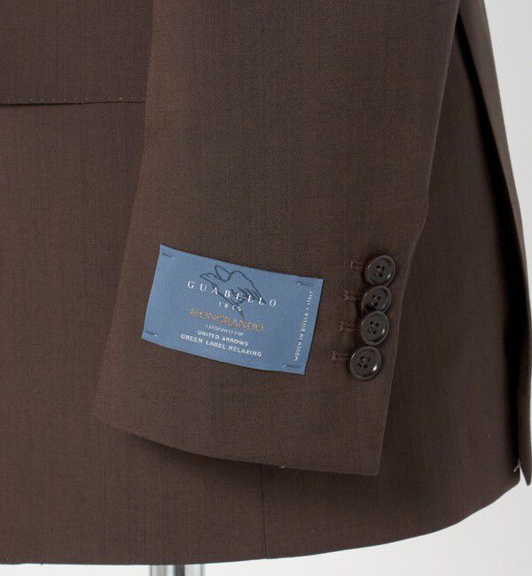 UNITED ARROWS green label relaxing「GUABELLO モヘヤ混トロピカル 3B HXD スーツジャケット」|スーツ|