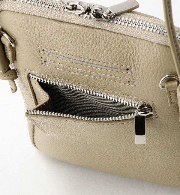 BEAUTY&YOUTH UNITED ARROWS「レザー ジップ ショルダーバッグ -2WAY-」|ショルダー・メッセンジャー|