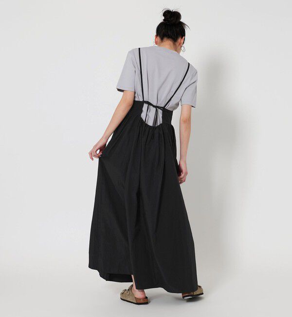 BEAUTY&YOUTH UNITED ARROWS「ナイロンコットン バックホール キャミワンピース -2WAY-」|ワンピース|