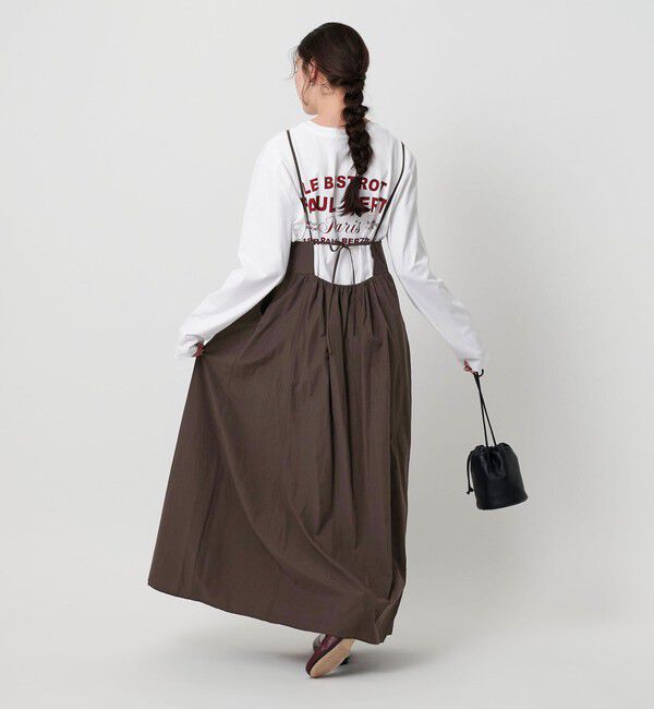 BEAUTY&YOUTH UNITED ARROWS「ナイロンコットン バックホール キャミワンピース -2WAY-」|ワンピース|