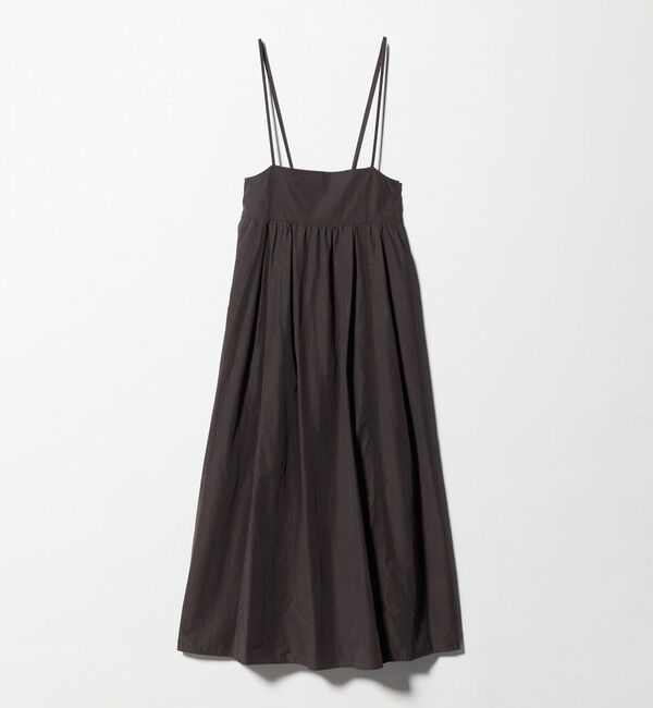 BEAUTY&YOUTH UNITED ARROWS「ナイロンコットン バックホール キャミワンピース -2WAY-」|ワンピース|