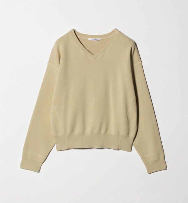 BEAUTY&YOUTH UNITED ARROWS「ソフトコットン Vネック スムース ニットプルオーバー ウォッシャブル」|ニット・セーター|