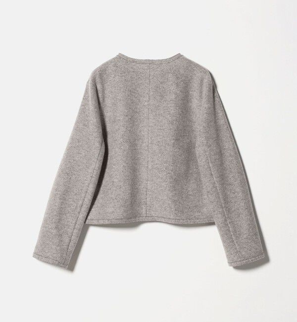 STEVEN ALAN「＜Steven Alan＞ボア ノーカラー ジャケット」|ノーカラージャケット|