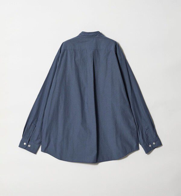 STEVEN ALAN「＜Steven Alan＞ オーガニックコットン マイクロチェック リバースシーム シャツ LOOSE」|シャツ・ブラウス|