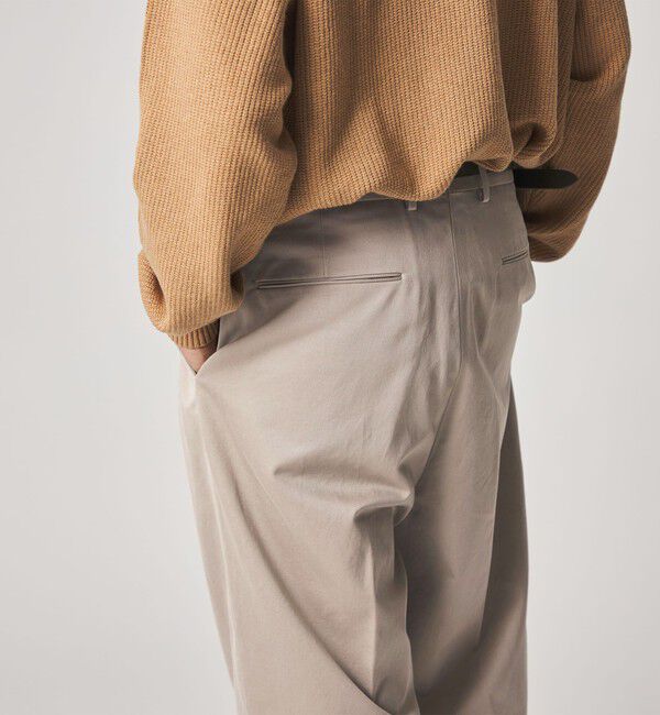 STEVEN ALAN「＜Steven Alan＞ ウエポン ニドム イン ツープリーツ ドレス トラウザーズ」|スラックス|