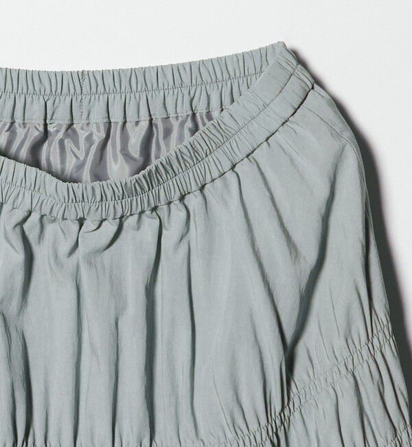 BEAUTY&YOUTH UNITED ARROWS「レーヨンブレンド シャーリング ロングスカート」|スカート|