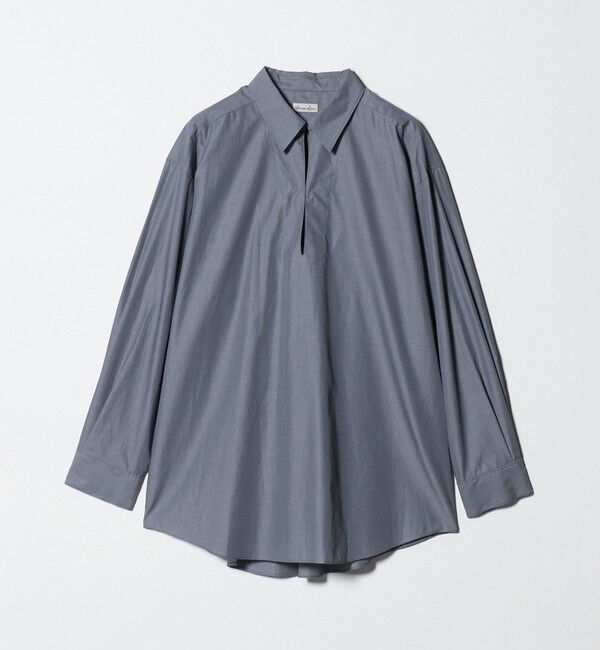 STEVEN ALAN「＜Steven Alan＞コットン スキッパー シャツ」|シャツ・ブラウス|