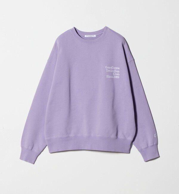 BEAUTY&YOUTH UNITED ARROWS「コットン裏毛 ロゴスウェット プルオーバー」|スウェット・ジャージ|LILAC