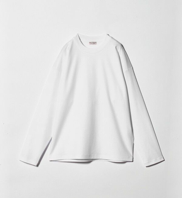 BEAUTY&YOUTH UNITED ARROWS「プラチナ ポンチ クルーネック カットソー 抗菌防臭」|Tシャツ・カットソー|WHITE