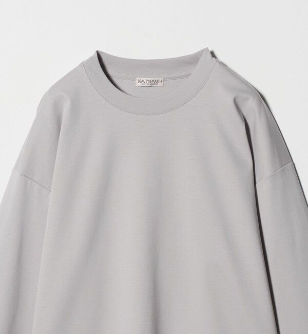 BEAUTY&YOUTH UNITED ARROWS「プラチナ ポンチ クルーネック カットソー 抗菌防臭」|Tシャツ・カットソー|
