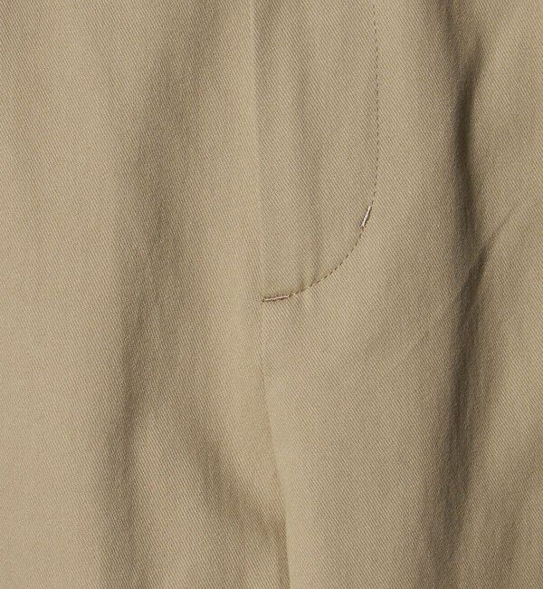 BEAUTY&YOUTH UNITED ARROWS「コットンチノ 2タック ワイドパンツ」|チノ|