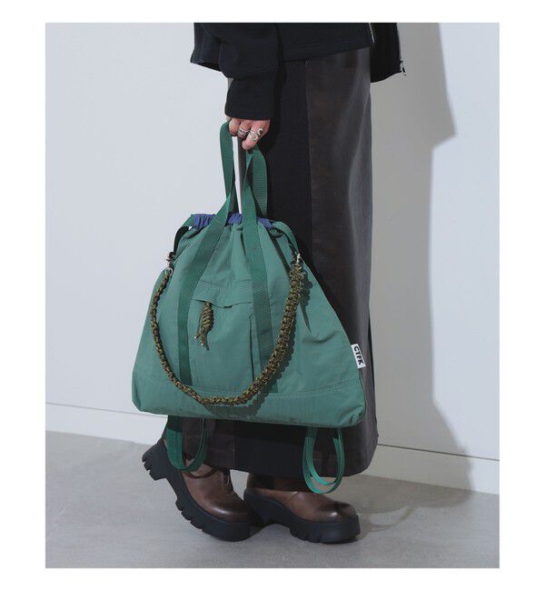 Ray BEAMS 「CONTROL FREAK / ナイロン 3Way トートバッグ」|トートバッグ|ﾓｽｸﾞﾘｰﾝ