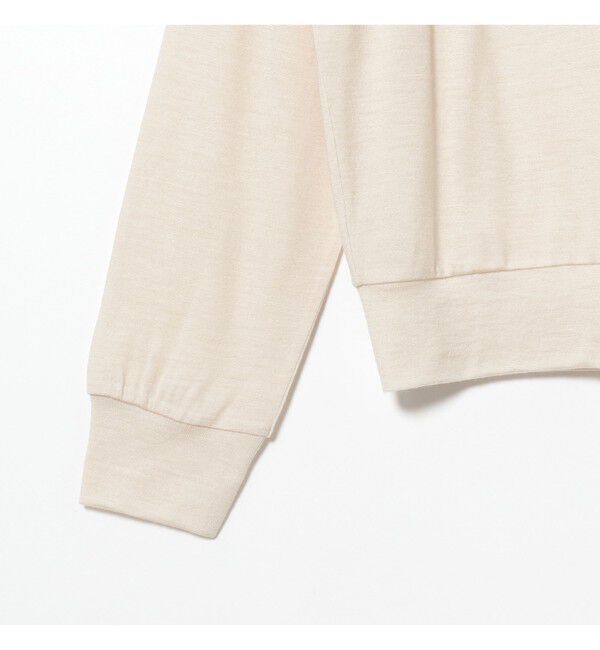 Demi-Luxe BEAMS 「SLOANE / ウール 天竺 タートルネック ニットTシャツ」|Tシャツ・カットソー|