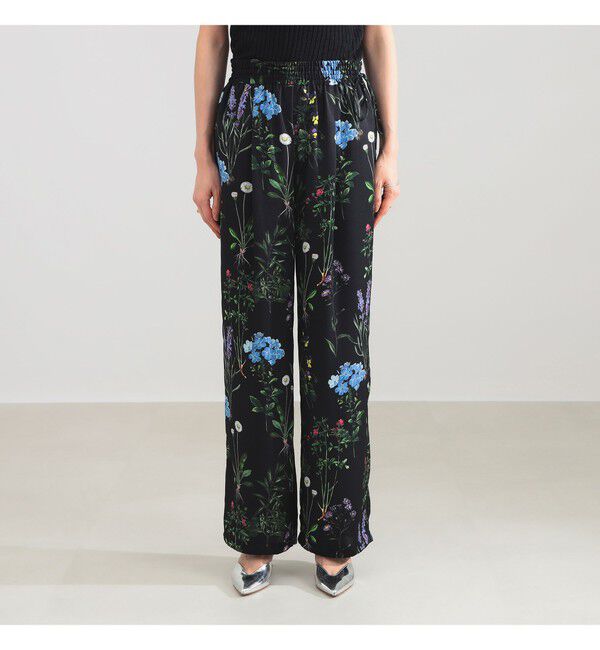 Demi-Luxe BEAMS 「【別注】TICCA / フラワー プリント パンツ」|チノ|