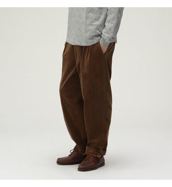 BEAMS PLUS「BEAMS PLUS / 2プリーツ コーデュロイ トラウザーズ」|その他|