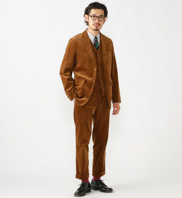 BEAMS PLUS「BEAMS PLUS / 3B Jacket Corduroy」|テーラードジャケット|