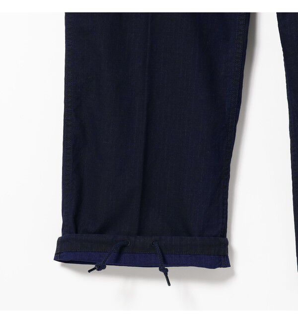 BEAMS PLUS「BEAMS PLUS / インディゴ リップストップ ミリタリー 6ポケット パンツ」|その他|