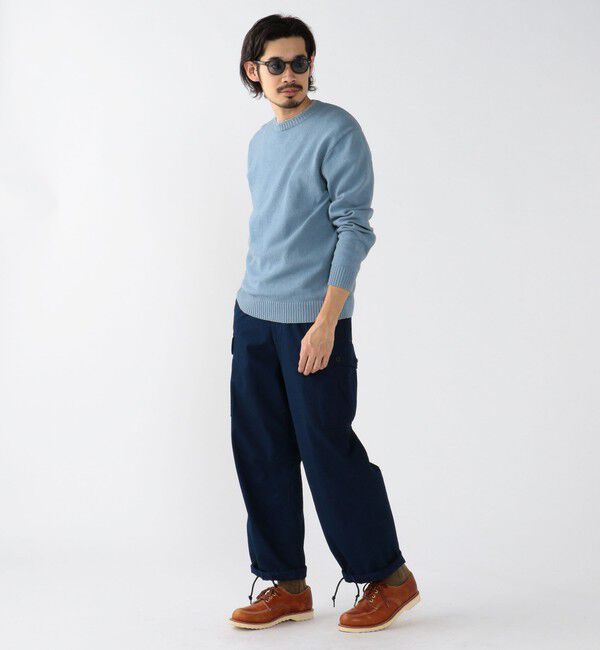 BEAMS PLUS「BEAMS PLUS / インディゴ リップストップ ミリタリー 6ポケット パンツ」|その他|