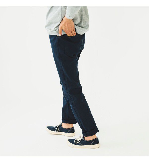 BEAMS「5 ポケット テーパード ピケ パンツ」|チノ|