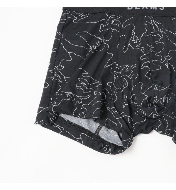 BEAMS「2トーン カモ ボクサーパンツ」|インナー|