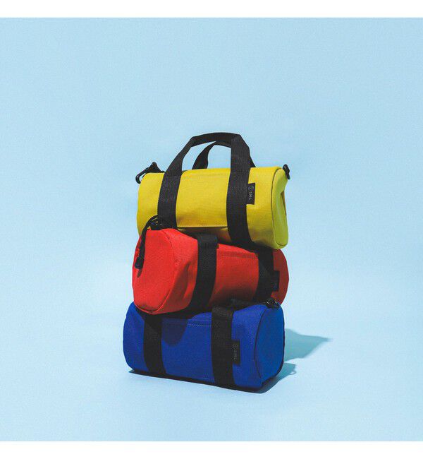 BEAMS「【別注】SML / ROLL BOSTON BAG」|ポーチ|YELLOW
