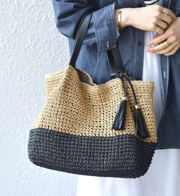 SHIPS any「【WEB限定】SHIPS any: コマアミ トート」|トートバッグ|