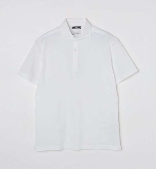 SHIPS「SHIPS：ALBINI 32ゲージ カノコ無地 ポロシャツ」|ポロシャツ|