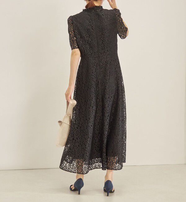 SHIPS for women「【SHIPS別注】kaene:コードレース ワンピース（セレモニー対応可）」|ワンピース|