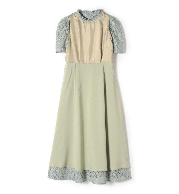 SHIPS for women「【SHIPS別注】kaene:コードレース ワンピース（セレモニー対応可）」|ワンピース|