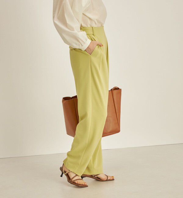 SHIPS for women「〈手洗い可能〉2タック ジョーゼット テーパード パンツ ◇ 」|その他|