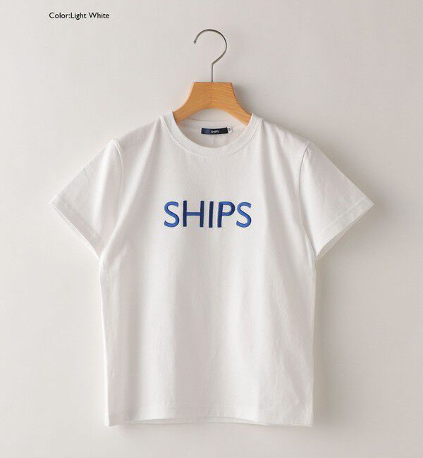 SHIPS KIDS「SHIPS KIDS:100～160cm / SHIPS ロゴ TEE」|Tシャツ・カットソー|