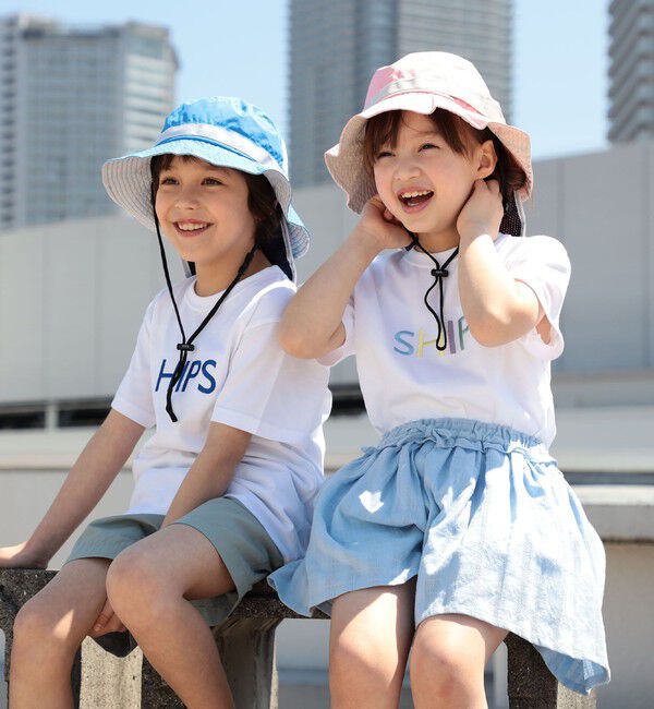 SHIPS KIDS「SHIPS KIDS:100～160cm / SHIPS ロゴ TEE」|Tシャツ・カットソー|